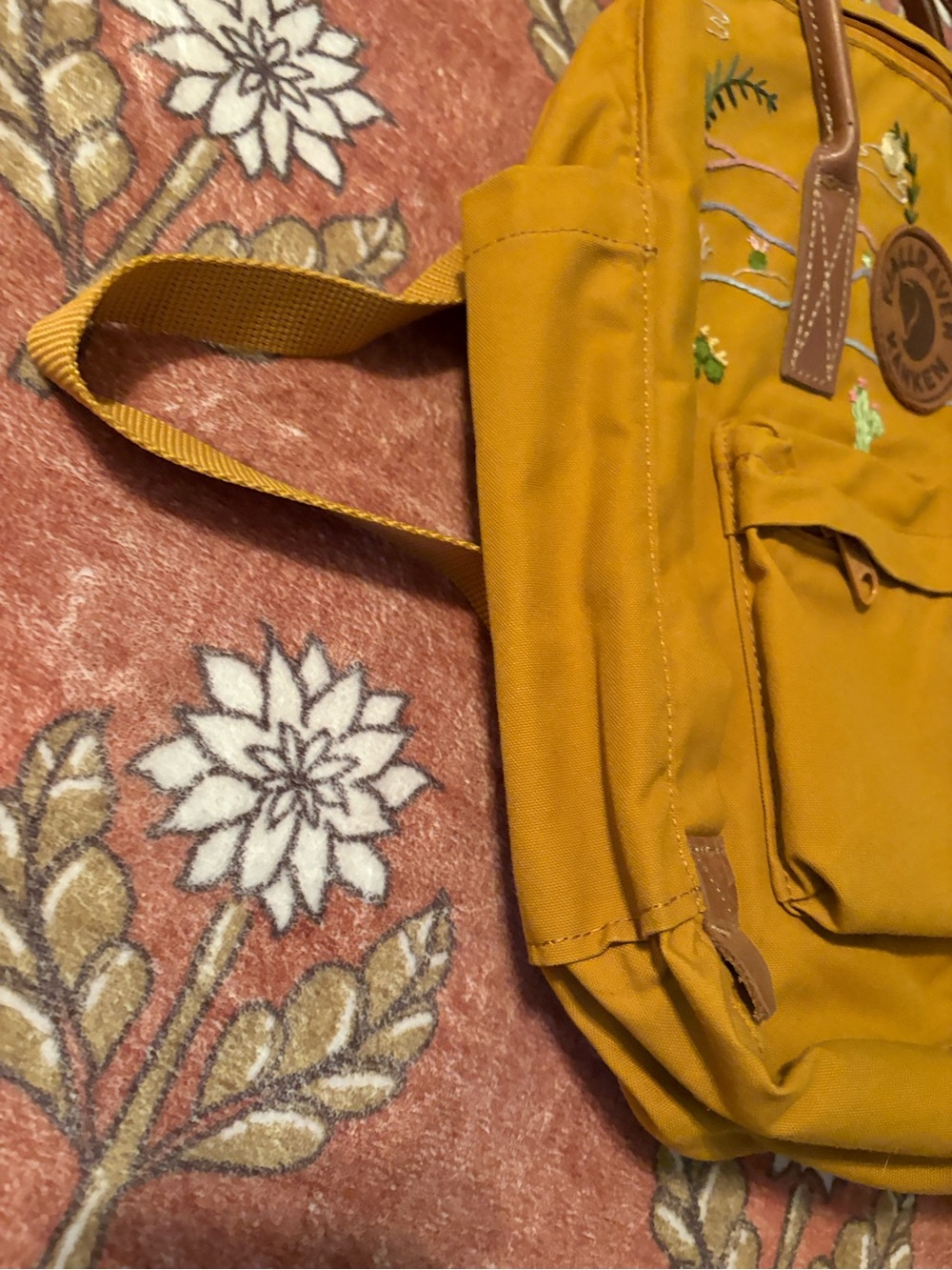 Kånken No 2 Acorn Sedona Embroidered Backpack - Picture 4 of 9